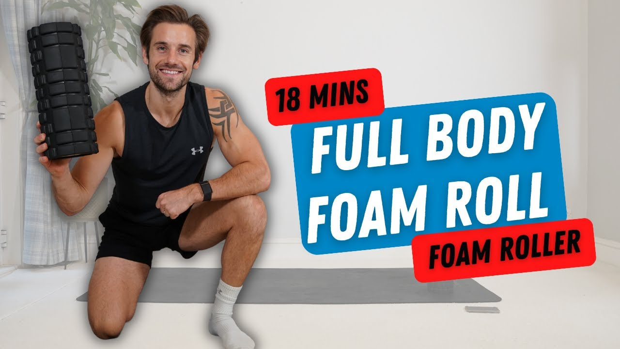 Load video: Guided foam rolling yoga videos for back pain relief featuring gentle, instructor-led stretches that target the lower and upper back. Improve posture, release tension, and strengthen your spine with relaxing, easy-to-follow movements designed to restore flexibility and reduce stiffness naturally.